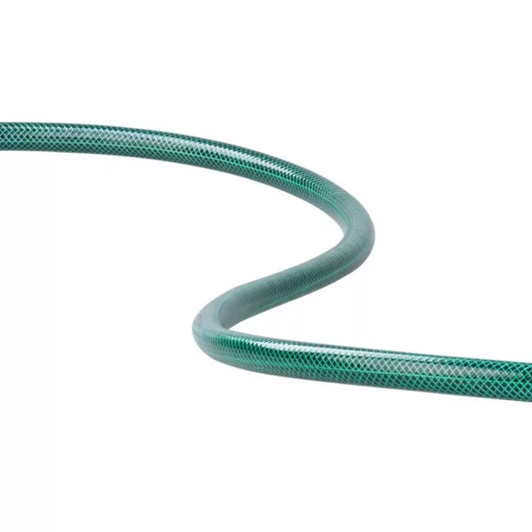 Kerti locsolótömlő, Strend Pro Garden Economic, zöld, 1/2", 15 m, 23 bar, PVC, UV-álló, -5°C és +65°C között hőálló