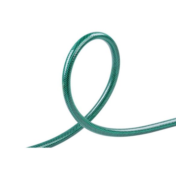 Kerti locsolótömlő, Strend Pro Garden Economic, zöld, 1/2", 20 m, 23 bar, PVC, UV-álló, -5°C és +65°C között hőálló