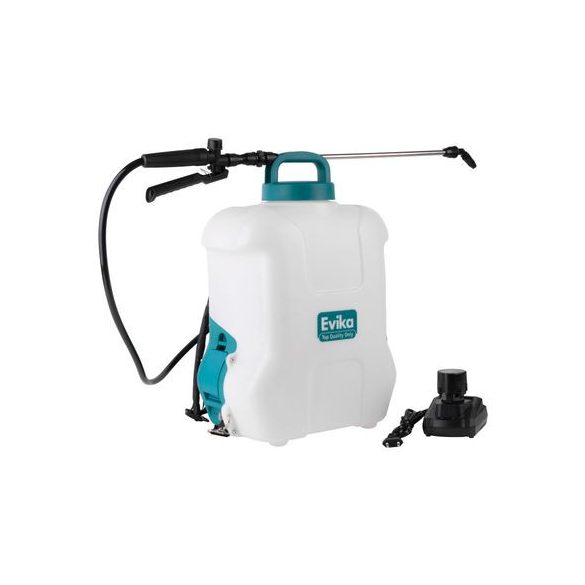 Permetező Evika DJ160, 16 l, 10,8 V, Lithium battery, akkumulátoros, hátra