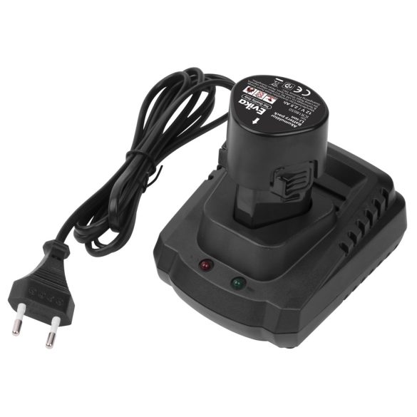 Akkumulátoros permetező, Evika DJ160, 16 liter, fehér, vízálló kapcsolós, teleszkópos fém szórókarral, háti hevederes