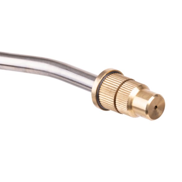 Akkumulátoros permetező, Evika DJ160, 16 liter, fehér, vízálló kapcsolós, teleszkópos fém szórókarral, háti hevederes