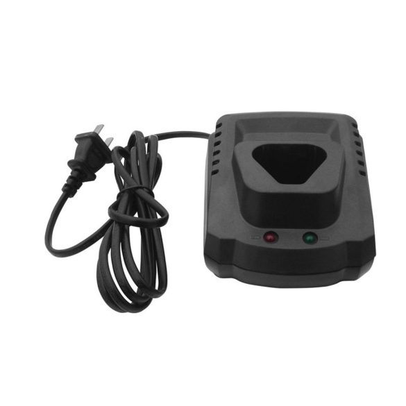 Permetező akkumulátortöltő, Evika DJ100/160/EJ80 permetezőkhöz, fekete, LED jelzőfény, túltöltés elleni védelem, 230 V hálózati csatlakozás