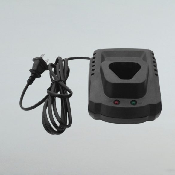 Permetező akkumulátortöltő, Evika DJ100/160/EJ80 permetezőkhöz, fekete, LED jelzőfény, túltöltés elleni védelem, 230 V hálózati csatlakozás