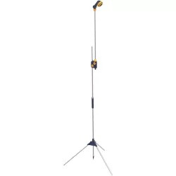   Kerti locsolórúd, Strend Pro Garden, szürke, teleszkópos, 165–220 cm, forgatható fej, 3 permetezési mód