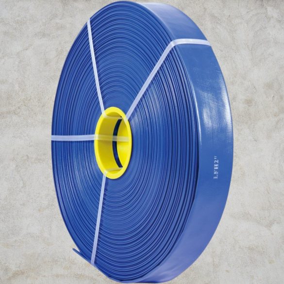 Kerti locsolótömlő, Strend Pro Garden ST.LayFLAT, kék, 1", 20 m, 5 bar, lapos, PVC, -5°C és +65°C között hőálló