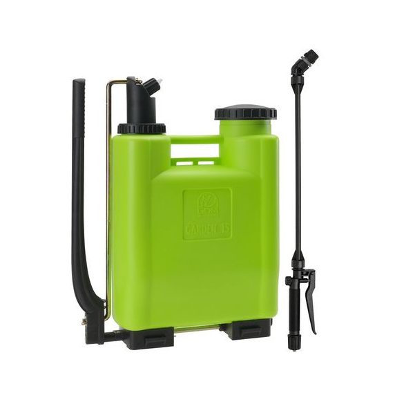 Permetező dimartino® Garden 15, 13,50/14,25 l, 2/5 bar, niplen, HERMETIC 100%, teleszkópos rúd 70-11