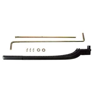 Permetező fogantyú, Dimartino 3519C, fekete/arany, ütésálló műanyag, horganyzott acél kar, kompatibilis: Alta 12000, Rosy 12/16/22