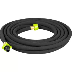   Kerti locsolótömlő, Strend Pro Garden, fekete, 1/2", 7,5 m, 3-6 bar, szivárgó, csatlakozókkal, csepegtető öntözéshez, -5°C és +50°C között hőálló, bővíthető