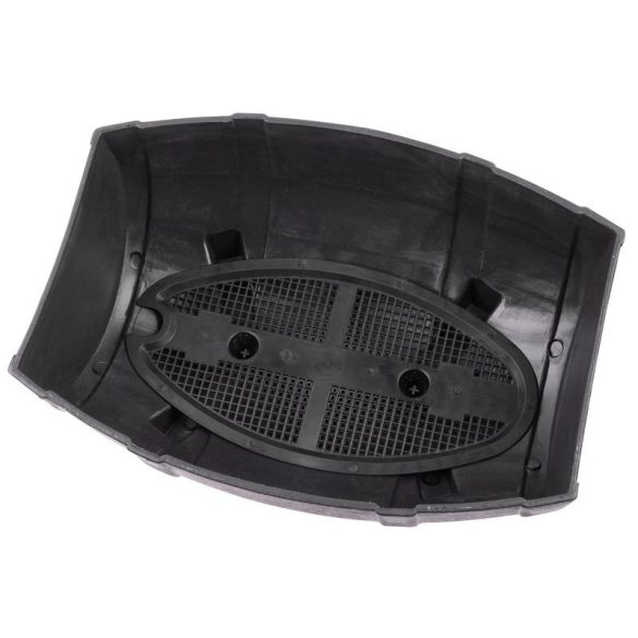 Műanyag virágláda, Strend Pro Garden Woodeff, barna, 41 x 29 cm, magasság: 19 cm, hordó formájú, 11 l, fahatású