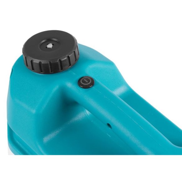 Akkumulátoros permetező, Evika JC50 permetező, 5 liter, fehér, teleszkópos szórókarral, vállpántos, USB-töltés