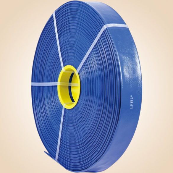 Kerti locsolótömlő, Strend Pro Garden ST.LayFLAT, kék, 5/4", 20 m, 5 bar, lapos, PVC, -5°C és +65°C között hőálló