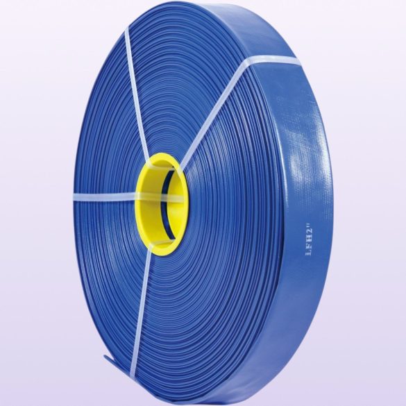 Kerti locsolótömlő, Strend Pro Garden ST.LayFLAT, kék, 5/4", 20 m, 5 bar, lapos, PVC, -5°C és +65°C között hőálló