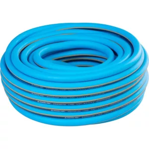 Kerti locsolótömlő, Strend Pro Premium, kék, 3/4", 50 m, 30 bar, rugalmas, algaálló belső fal, sérülésálló, -5°C és +65°C között hőálló