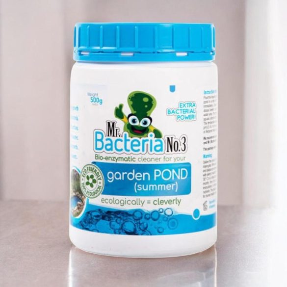 Tavi baktérium, Mr.Bacteria No.3, 500 g, biológiai, iszapbontó, algacsökkentő, víztisztító