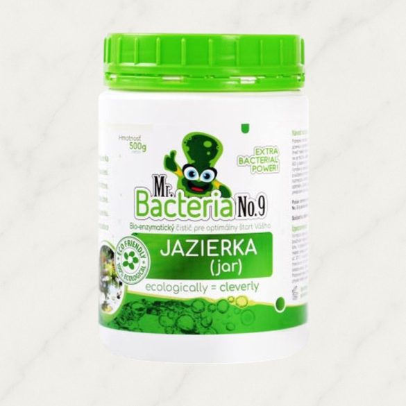 Tavi baktérium, Mr.Bacteria No.9, 500 g, bio-enzimatikus, tavak tavaszi indításához, egyszeri alkalmazás