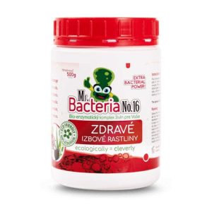 Növénytáp, Mr.Bacteria No. 16, 500 g, szobanövényekhez, bio, talajbaktériumos, vegyszermentes