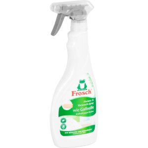 Folteltávolító, Frosch, epeszappan típusú, permetező, 500 ml, növényi alapú, vegán, kíméletes a színekhez