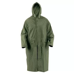  Esőkabát, Červa Cetus, zöld, méret: XXL, PVC bevonatos, zárt varratokkal, szellőztethető, belső gumimandzsettával, kapucnis, vízálló