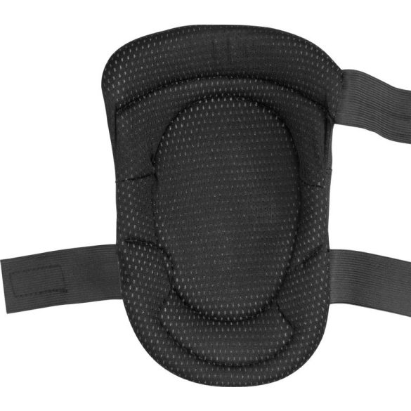 Térdvédő, Strend Pro KPA-003, fekete/krémszínű, PVC és TPR anyag, EVA habbetéttel, munkavédelmi / kerti munkához, 1 pár