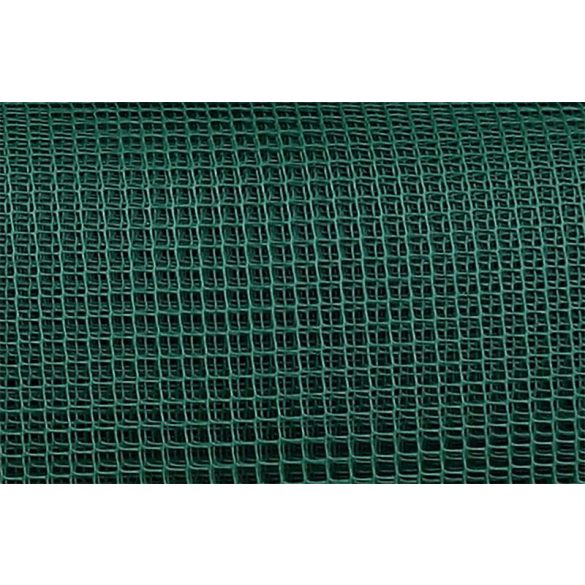 Műanyag kerítésháló, Strend Pro Garden Economy 5, zöld, 100 cm x 25 m, szemméret: 10 x 10 mm, 300 g/m2, négyzetrács, 100 % műanyag