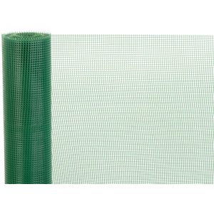 Műanyag kerítésháló, Strend Pro Garden Economy 2, zöld, 100 cm x 5 m, szemméret: 5 x 5 mm, 300 g/m2, négyzetrács, 100 % műanyag
