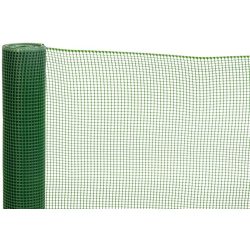   Műanyag kerítésháló, Strend Pro Garden Economy 4, zöld, 100 cm x 10 m, szemméret: 10 x 10 mm, 300 g/m2, négyzetrács, 100 % műanyag