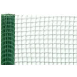Műanyag kerítésháló, Strend Pro Garden Economy 5, zöld, 100 cm x 5 m, szemméret: 10 x 10 mm, 300 g/m2, négyzetrács, 100 % műanyag