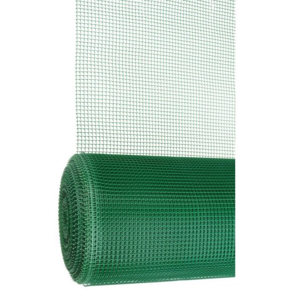 Műanyag kerítésháló, Strend Pro Garden Economy 5, zöld, 100 cm x 50 m, szemméret: 10 x 10 mm, 300 g/m2, négyzetrács, 100 % műanyag