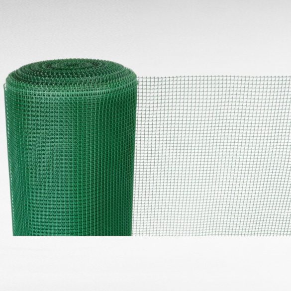 Műanyag kerítésháló, Strend Pro Garden Economy 5, zöld, 100 cm x 50 m, szemméret: 10 x 10 mm, 300 g/m2, négyzetrács, 100 % műanyag