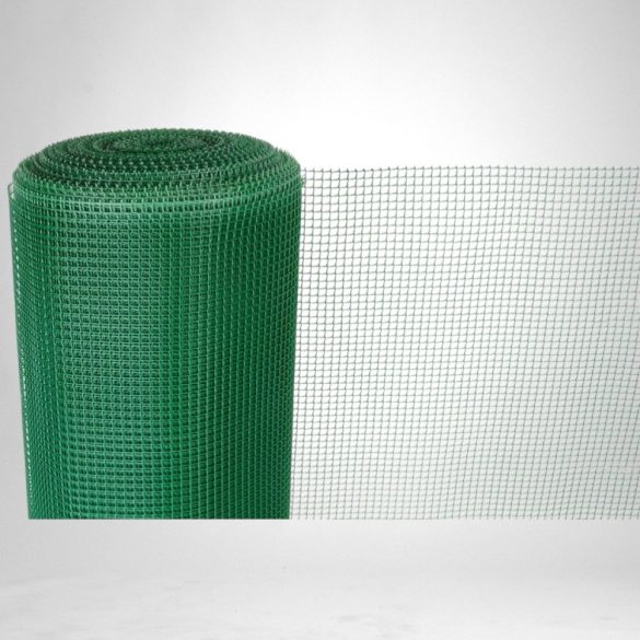 Műanyag kerítésháló, Strend Pro Garden Economy 5, zöld, 100 cm x 50 m, szemméret: 10 x 10 mm, 300 g/m2, négyzetrács, 100 % műanyag