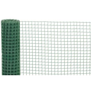 Műanyag kerítésháló, Strend Pro Garden Economy 7, zöld, 100 cm x 5 m, szemméret: 20 x 20 mm, 300 g/m2, négyzetrács, 100 % műanyag