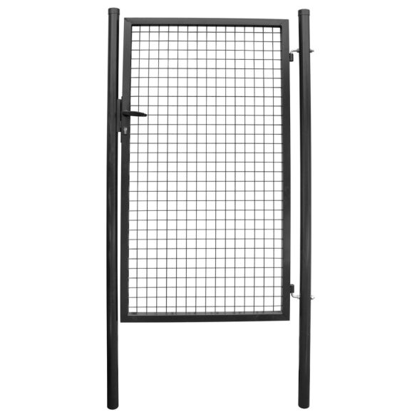 Kapu Strend Pro METALTEC ECO, 1000/1000/50x50 mm, szögletes keret, antracit, egyszárnyú, kerti, ZN+P