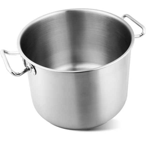 Lábas, MagicHome Chloe, 30 cm, 15 l, ezüst, üvegfedővel, 304 rozsdamentes acél, háromrétegű alj, minden főzőlapra, mosogatógépben mosható