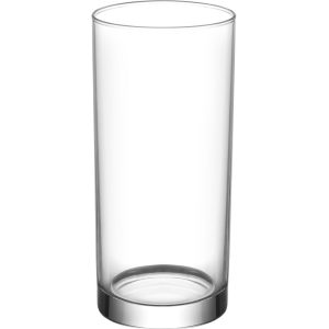 Ivópohár készlet, LAV Liberty, 295 ml, 6 db,  6,2 × 13,3 cm, átlátszó, üveg, magas kivitel, vízhez és üdítőkhöz