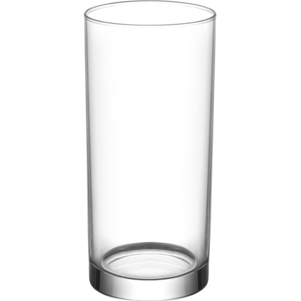 Ivópohár készlet, LAV Liberty, 295 ml, 6 db,  6,2 × 13,3 cm, átlátszó, üveg, magas kivitel, vízhez és üdítőkhöz