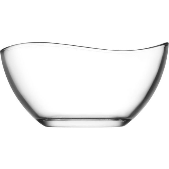 Üvegtál, LAV Vega, 1880 ml, 21 x 10,5 cm, átlátszó, üveg