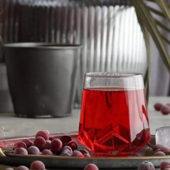 Whiskys pohár készlet, LAV Valeria, 400 ml, 6 db, 7,2 × 9,9 cm, átlátszó, üveg, szilárd talp