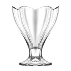   Desszertes pohár készlet, LAV Lily, 250 ml, 6 db, 10 x 12,7 cm, átlátszó, üveg