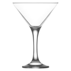   Martinis pohár készlet, LAV Misket, 175 ml, 6 db, 10,7 x 14,8 cm, átlátszó, üveg