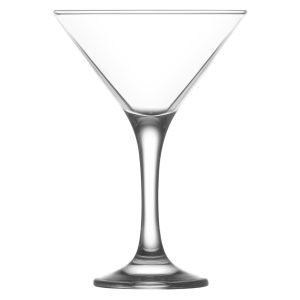 Martinis pohár készlet, LAV Misket, 175 ml, 6 db, 10,7 x 14,8 cm, átlátszó, üveg