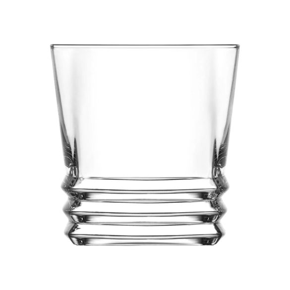 Ivópohár készlet, LAV Elegan, 335 ml, 6 db,  6,8 x 14 cm, átlátszó, üveg, vízhez, elegáns, praktikus