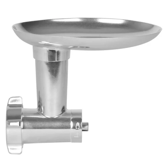 Elektromos húsdaráló, MagicHome Moler, 1340 W, 230 V, 3 az 1-ben, hátramenet, kolbásztöltő és kebbe tartozék, 1,5 kg/perc