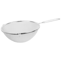   Szita, MagicHome TCS, 25 cm, rozsdamentes acél, hosszú nyelű, konyhai, öntéshez-szűréshez-paszírozáshoz alkalmas