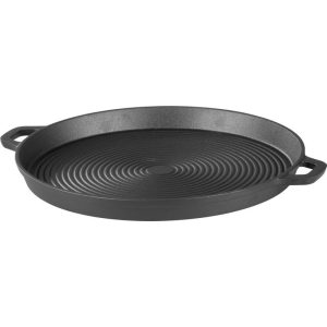 MagicHome öntöttvas kerek grillezőlap - 340x30mm