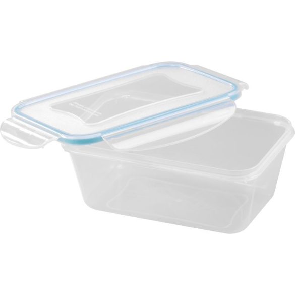 Tárolódoboz szett, MagicHome Lunchbox YH376, átlátszó, 3 db, 1000 ml, 189 x 131 x 77 mm, téglalap alakú, műanyag