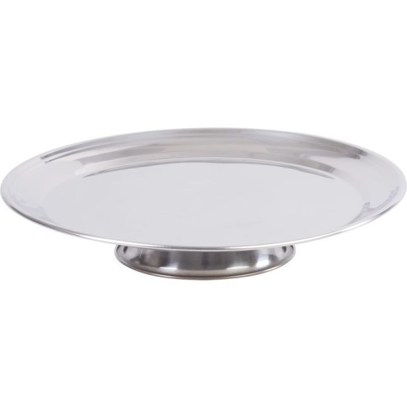 Tortatálca, MagicHome, 31 cm, rozsdamentes acél, átlátszó fedél, elegáns kialakítás, praktikus, egyszerű használat