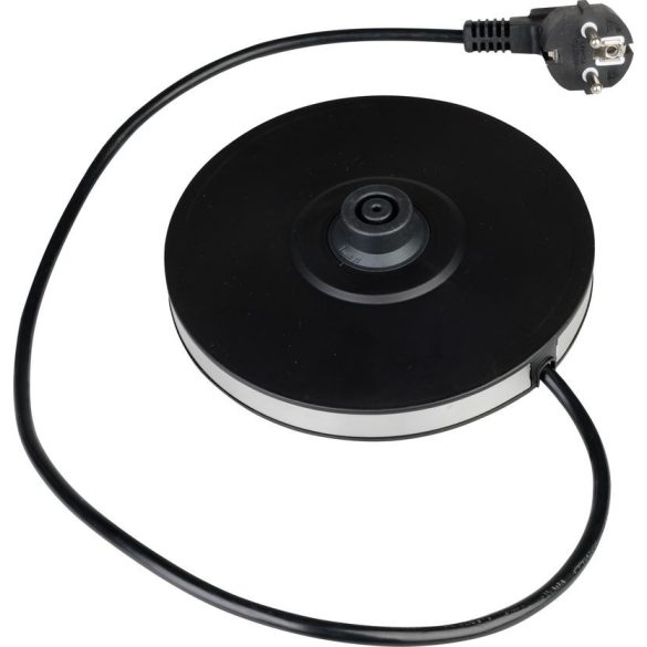 Vízforraló, MagicHome Laria, 1700 ml, ezüst, 1850–2200 W, gyorsforraló, hőmérővel, 360°-os talp, kivehető vízkőszűrő