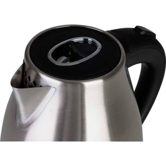 Vízforraló, MagicHome Madira, 1700 ml, ezüst, 1850–2200 W, gyorsforraló, rejtett fűtőszál, hőmérővel, 360°-os talp, kivehető vízkőszűrő, automatikus kikapcsolás