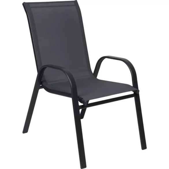 Kerti szék, ST Leisure Equipment Leq Karen, szürke, 56 x 68 x 93 cm, időjárásálló, UV-álló