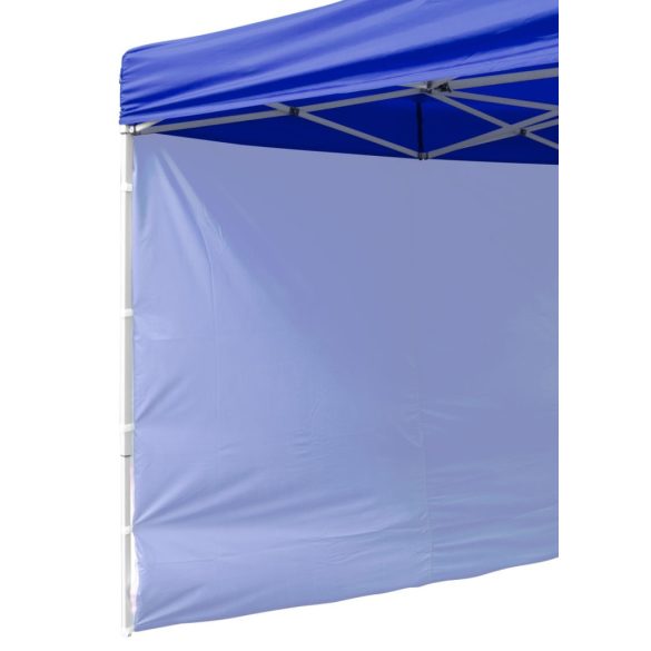 FESTIVAL 30 kerti sátor, 3 x 3 m, kék, profi, UV ellenálló ponyva, oldalfalak nélkül